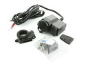 バイク用 USBポート&シガーソケット電源 携帯等充電 蓋付き 防水防塵 ヒューズ付き 12V/24V