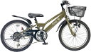 子供用自転車 JEEP JE-20S (オリーブ)