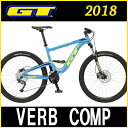 マウンテンバイク GT VERB COMP (ブルー) 2018 ジーティー ヴァーブ コンプ