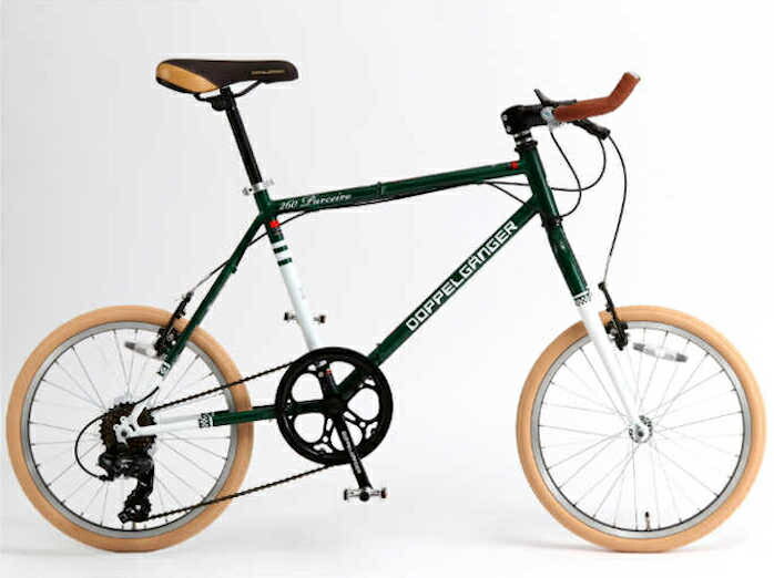 折り畳み自転車 ドッぺルギャンガー 20インチ折りたたみ自転車7段変速付 260-GR (ブリティッシュグリーン) (DOPPELGANGER 260-GR Parceiro) 折畳み自転車【送料無料・メーカー直送・代引不可】の画像