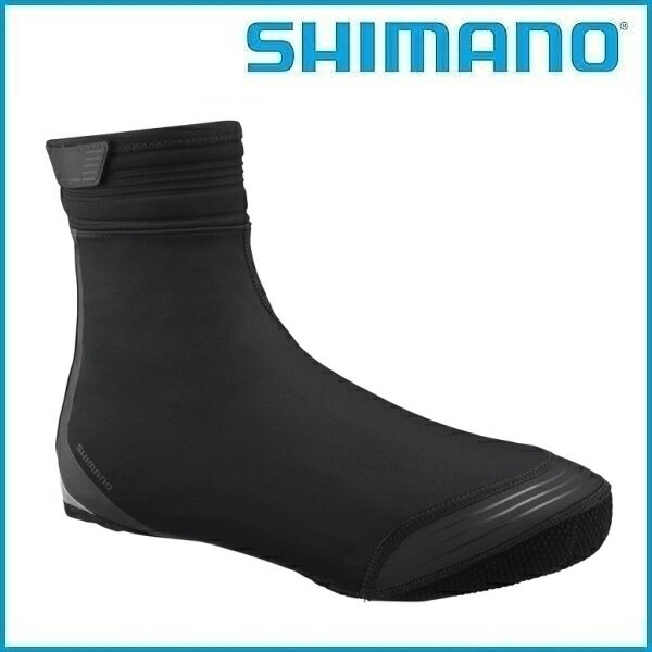 SHIMANO S1100R ソフトシェルシューズカバー (ブラック) シマノ メンズ サイクル シューカバー Mens / Mサイズの画像