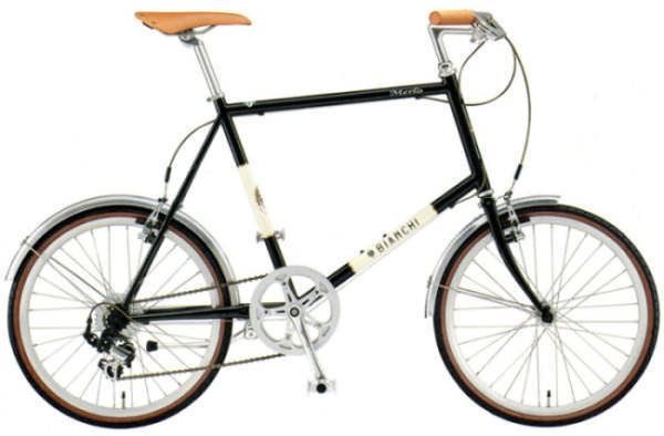 ビアンキ ミニベロ ミニヴェロ 7 （ブラック） Bianchi MINIVELO 7 2019 小径車の画像