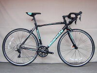 ビアンキ Bianchi ロードバイク ヴィア ニローネ ソラ 2020年モデル (ブラック/チェレステ) Bianchi VIA NIRONE 7 SORAの画像