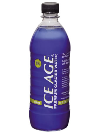 アイスエイジ（ICE AGE） 無炭酸水 ペットボトル(PET) 1ケース（600ml×24本） [硬度1.2/超軟水/カナダ産]