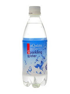 アクアイズ（AQAIZU） 天然発泡炭酸水 ペットボトル(PET) 1ケース（500ml×24本） [硬度57.0/軟水/福島県産]