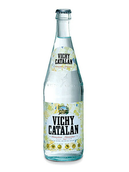 ヴィッチーカタラン（VICHY CATALAN） 天然発砲炭酸水 グラス(ビン) 1ケース（500ml×20本） [硬度82.0/軟水/スペイン産]