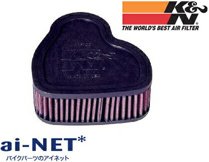 【K&N[ケイアンドエヌ]】[エアフィルター][エアエレメント] 【VTX1300['03-'09]】【HA-1330】[純正交換]タイプ [リプレイスメント]フィルター バイク好き ギフト