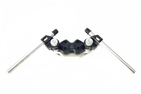 新品 ホンダ PCX125 JF28 ブラケット付き ハンドル バー セパハン ブラック 黒ご自身の体系に合わせられるハンドルバー!