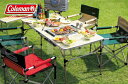 【送料無料】Coleman コールマン スリム四折BBQテーブル 170-7638 花見 アウトドア バーベキュー キャンプ フェス 折り畳み 折りたたみ リビングテーブル【あす楽】