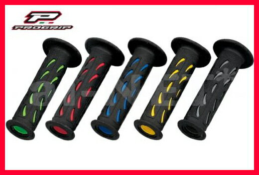 グリップ 送料無料 PRO-GRIP/プログリップ スーパーバイクグリップ#724 耐震GEL (内径:左22mm 右25mm)×120mm 貫通 HONDA/YAMAHA/SUZUKI グリップ 左右セット デイトナ DAYTONA あす楽対応 バイク好き ギフト