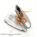 【メルマガ会員限定クーポン × クリアランスセール】GOLDEN GOOSE / ゴールデングース フランシー ハイカット スニーカーFRANCY SILVER LIMITED EDITION SNEAKERS IN LEATHER WITH LEATHER STAR g29ms591-sil