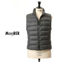 【国内正規品】MOORER / ムーレー メンズ ウール&カシミア ダウンベスト OLIVER L オリバー GRIGIO / グレー