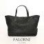 FALORNI/ファロルニ イントレチャート トートバッグ BLACK ブラック 01864-143