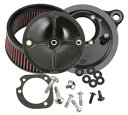 【S&S エアークリーナー】 SUPER STOCK ステルス エアークリーナーキット ハーレーパーツ