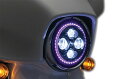 【2461】 Orbit Prism LEDヘッドライト ハーレーパーツ