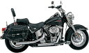 【ds202343】パイソン3 スリップオン 2000〜00年FXST、FLSTC ハーレーパーツ