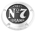 【077700】JACK DANIELS ダービーカバー クロームブラック ハーレーパーツ