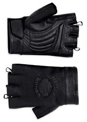 H-D@Black Guard FingerlessGloves