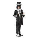 DARK MAD HATTER マッドハッター 不思議の国のアリス風 ゴスロリ 衣装、コスチューム 男性用|0