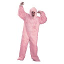 ゴリラ　ピンク　衣装、コスチューム　大人男性用　コスプレ　動物　PINK GORILLA