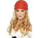 ウィッグ バンダナ ブロンド 女海賊風 ロング 大人女性用 Pirate Princess Wig
