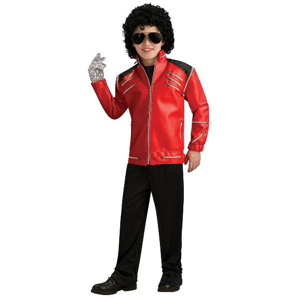 マイケル・ジャクソン BEAT IT　ジャケット　レッド　Deluxe　衣装、コスチューム　子供用