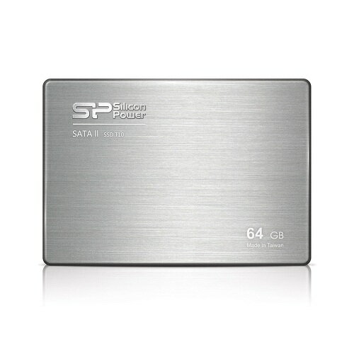 【シリコンパワー】【2.5インチ SSD】【SATA 内蔵】【Technology series T10】【64GB】SP064GBSS2T10S25【メール便送料込】