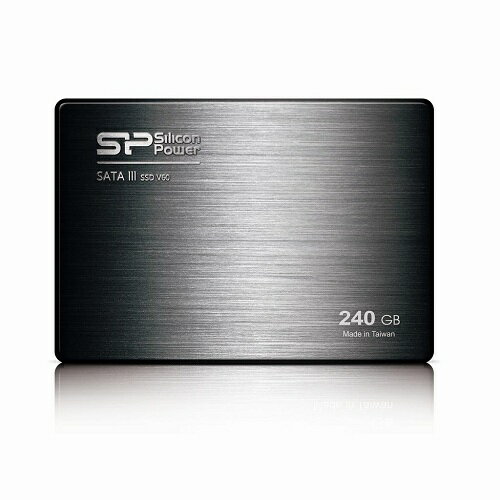 【シリコンパワー】【2.5インチ SSD】【SATA III 内蔵】【Velox series V60】【240GB】SP240GBSS3V60S25【メール便送料込】