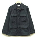 新品◆米軍 特殊部隊 コンバットジャケット リップストップ生地 ブラック デッドストック♪軍物 ミリタリー アーミー ARMY