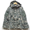 【送料無料】新品◆実物 米軍 ECWCS GEN3 ACU ソフトシェル パーカー デジタル迷彩 ♪デッドストック ミリタリージャケット カモ 軍物 装備品 アウトドア アメリカ軍 US