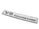 メルセデスベンツ R230 W220 C215 C219 W211 W463 AMG仕様車 純正V8 KOMPRESSORサイドエンブレム 1枚 純正品番 2308170515