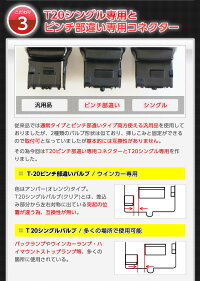 超高輝度3チップLED27個使用!2個1セット