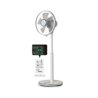 トヨトミTOYOTOMIFS-30FHR-W(ホワイト)ハイポジションリビング扇風機リモコン付新品(梱包不良品)
