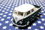 ワーゲンバス ミニカー プルバックカー 63年式 ダブルキャブ Bus Double Cab Pickup グリーン アメリカ 雑貨 クルマ 模型 フォルクスワーゲン 置き物 玩具 ガレージ 店舗 カフェ バー インテリア ミニカー