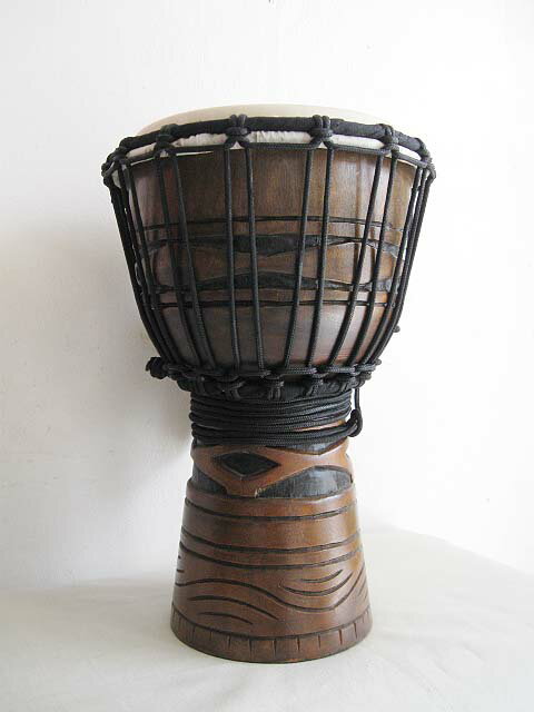  TOCA gJ / Origins Wood Djembes African Mask Finish@TODJ-8AM Wx@8C`@ smtb-tk 