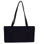 送料無料 【中古】 中美品 プラダ PRADA ショルダーバッグ ブラック キャンバス スエード 07EF352