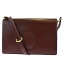 送料無料 【中古】 中美品 カルティエ Cartier マスト ショルダーバッグ ボルドーレッド レザー 66EJ655