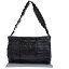送料無料 【中古】 美品 ミュウミュウ miumiu ショルダーバッグ ブラック レザー 保存袋付き 04EJ802