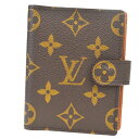 【中古】 外美品 ルイヴィトン LOUIS VUITTON アジェンダ ミニ 手帳カバー モノグラム レザー R20007 05MC614