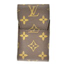 【中古】 美品 ルイヴィトン LOUIS VUITTON エテュイ シガレット シガレットケース タバコ入れ モノグラム レザー M63024 01MI200