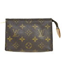 【中古】 ルイヴィトン LOUIS VUITTON ポッシュ トワレ 15 ポーチ バッグ モノグラム レザー M47546 66JE849