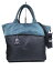 プラダ 2WAY リバーシブル トートバッグ ショルダーバッグ ネイビー 紺 ブルー ナイロン PRADA レディース BN1959 【中古】