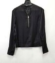 ジースターロウ シャツ プルオーバー トップス ブラック ジップ 黒 XS レディース G STAR RAW 【中古】
