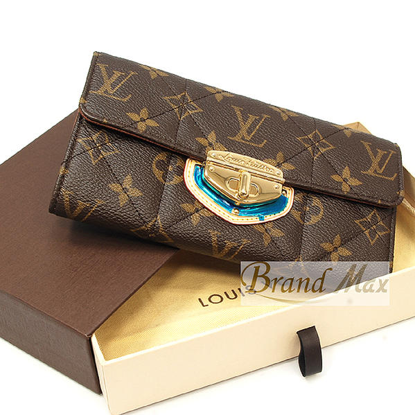 【BrandMax】ルイヴィトン/モノグラム/ポルトフォイユ・サラ モノグラム・エトワール/M66556【LOUIS VUITTON】新品同様品☆彡