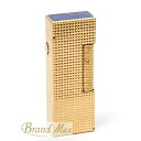 【BrandMax】ダンヒル/dunhill/ローラガス/ライター/ダイヤモンドヘッド/ゴールド/上蓋ラピス/OH済/AB品【中古】