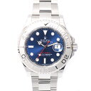 ロレックス/ROLEX/SS×PT/16622/ヨットマスター/ランダム/ブルー文字盤/自動巻/メンズ【中古】