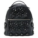 |特別企画商品|フェンディ/FENDI/バッグパック/フラワー×スタッズ/リュック/ブラック/8BZ035 81X F0GXN【中古】