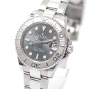 ロレックス/ROLEX/SS×PT/268622/ヨットマスター/ダークロジウム/ランダム/ボーイズ/Gカード/OH・P