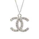 シャネル CHANEL ココマーク ラインストーンネックレス...