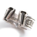 クロムハーツ CHROME HEARTS スクロール ラベルリング 8.5号 SV925 シルバー【中古】